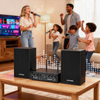 Victress AH001 450W Hi-Fi Bluetooth Amplifier with Wireless Microphones