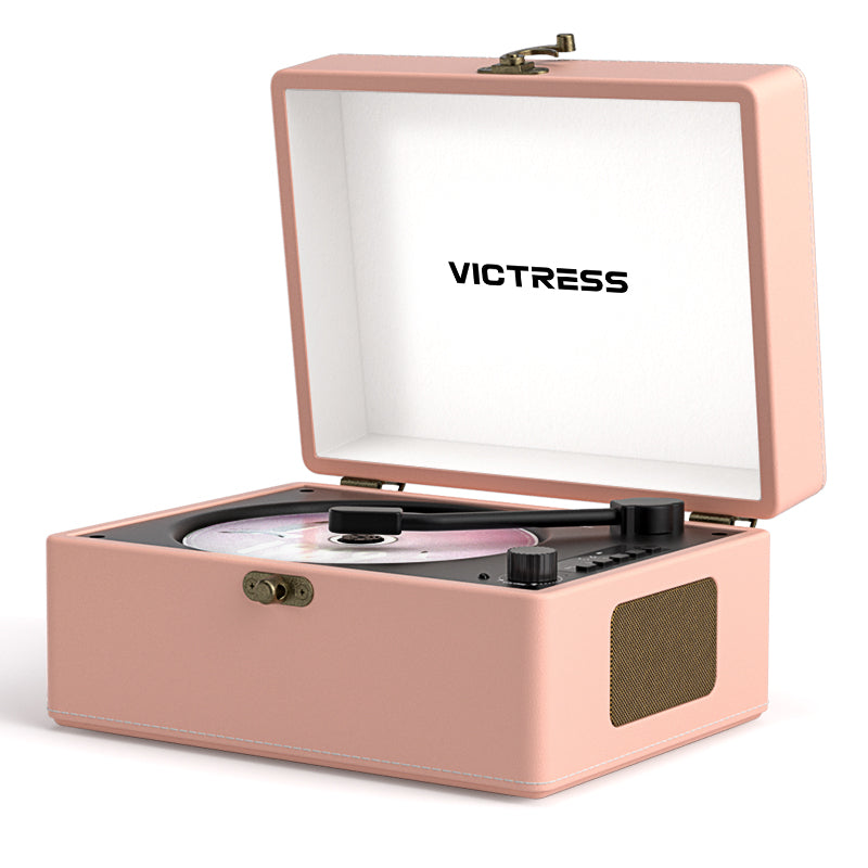 CD-001 All-in-One CD Player 360° Hi-Fi Surround Sound and Remote