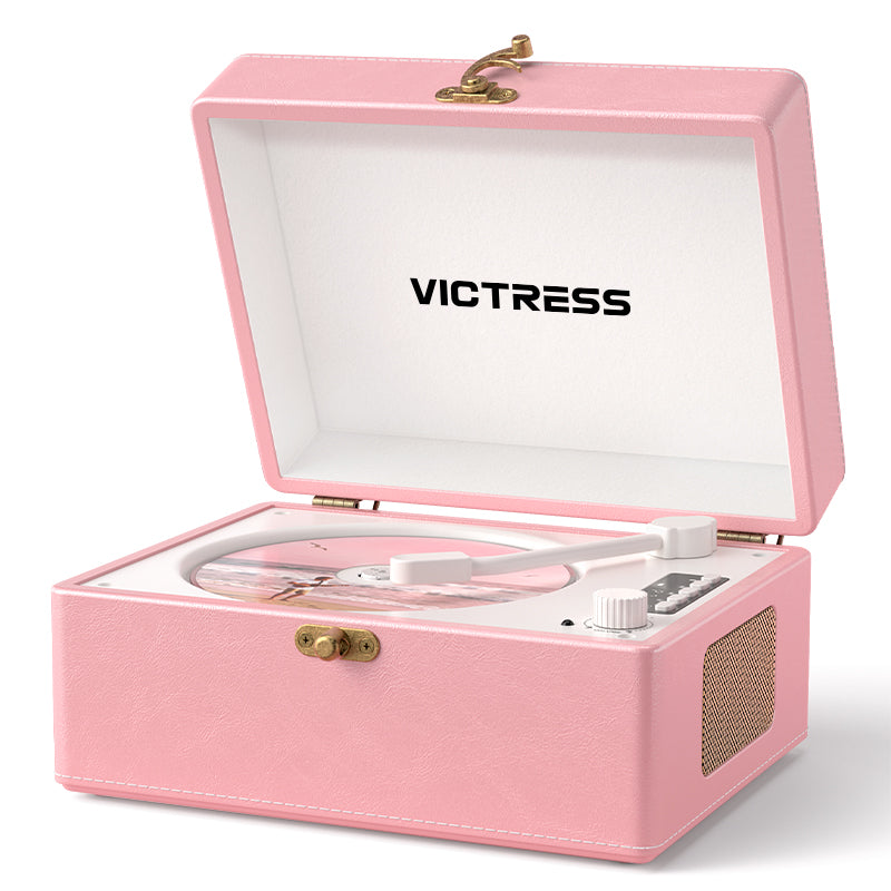 CD-001 All-in-One CD Player 360° Hi-Fi Surround Sound and Remote