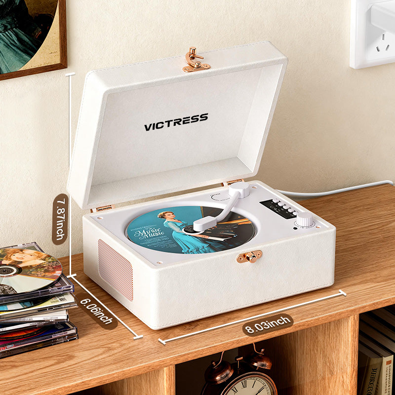 CD-001 Rechargeable Bluetooth CD Player with Remote